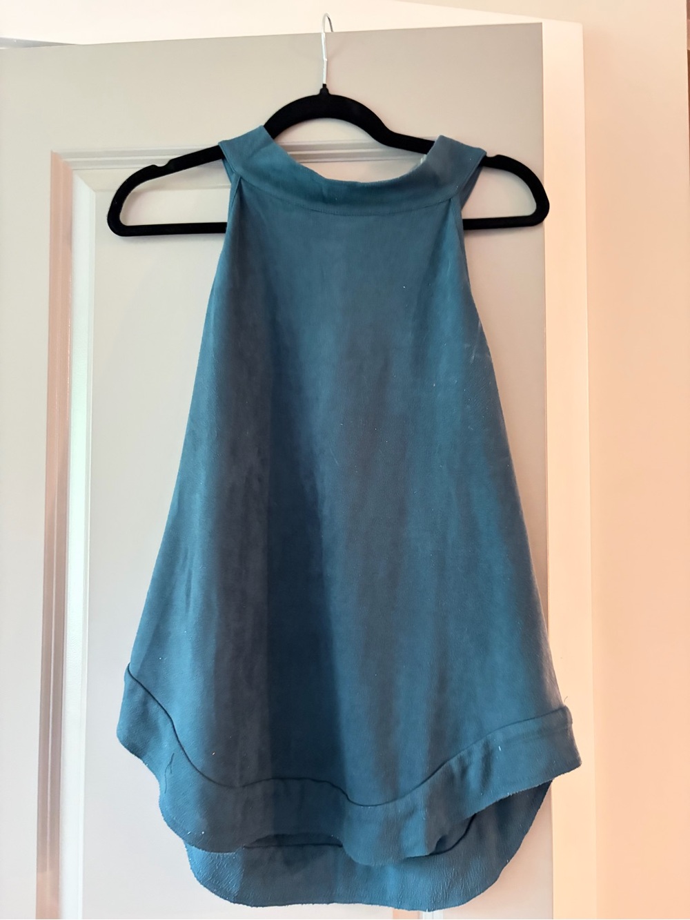 TCEC Teal High-Neck Swing Camisole